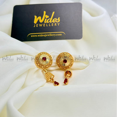 Royal Crimson Earrings for Girls/Women