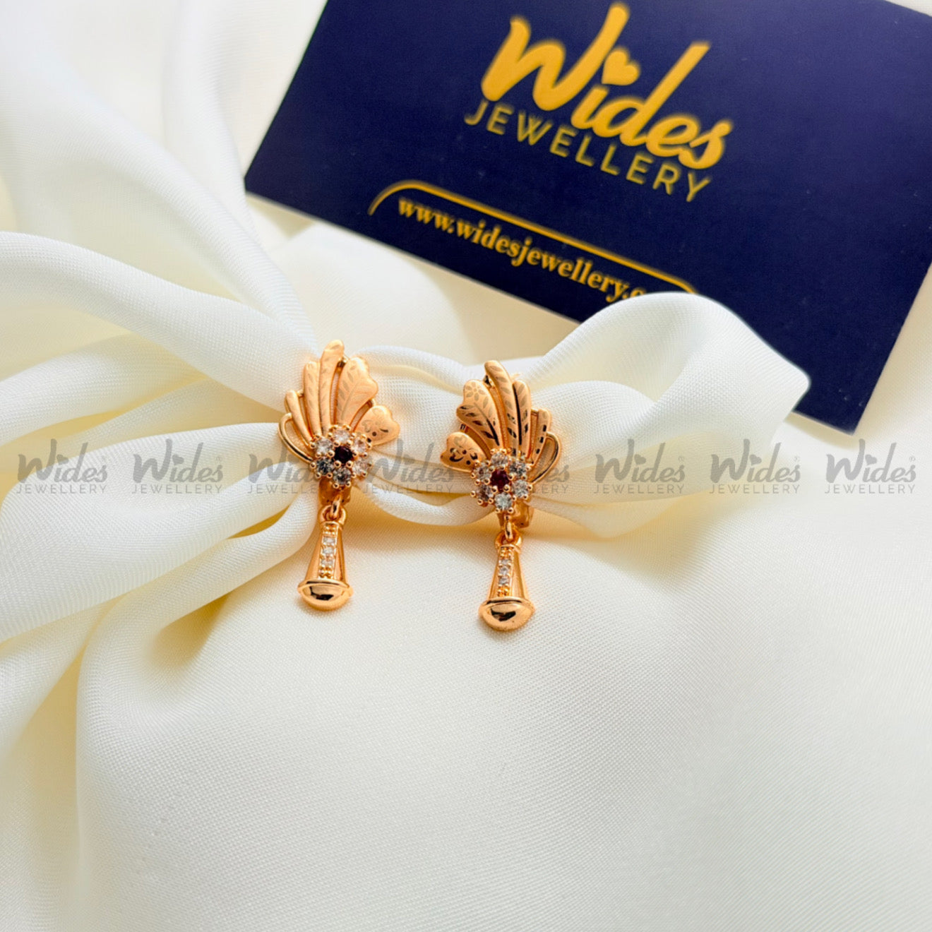 Flora Fan Earrings for Girls/Women