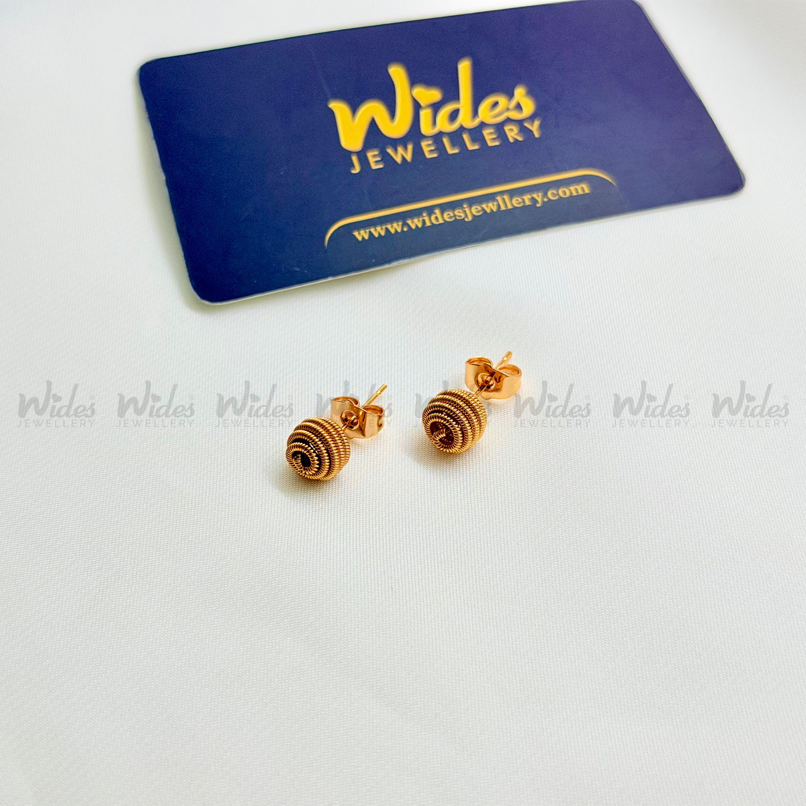 Antiqua Spiral Tops/Studs for Girls/Women