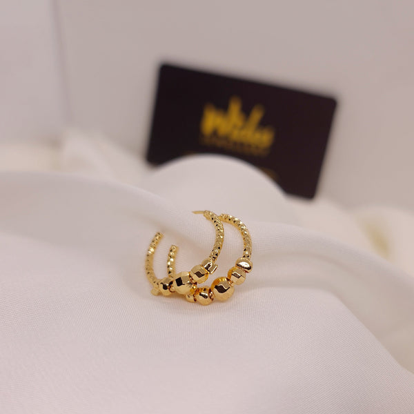 Elegant Fancy Golden Baliyan Earrings for Girls/Women