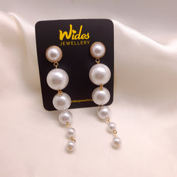 Elegant Pearl Long Earrings for Girls/Women