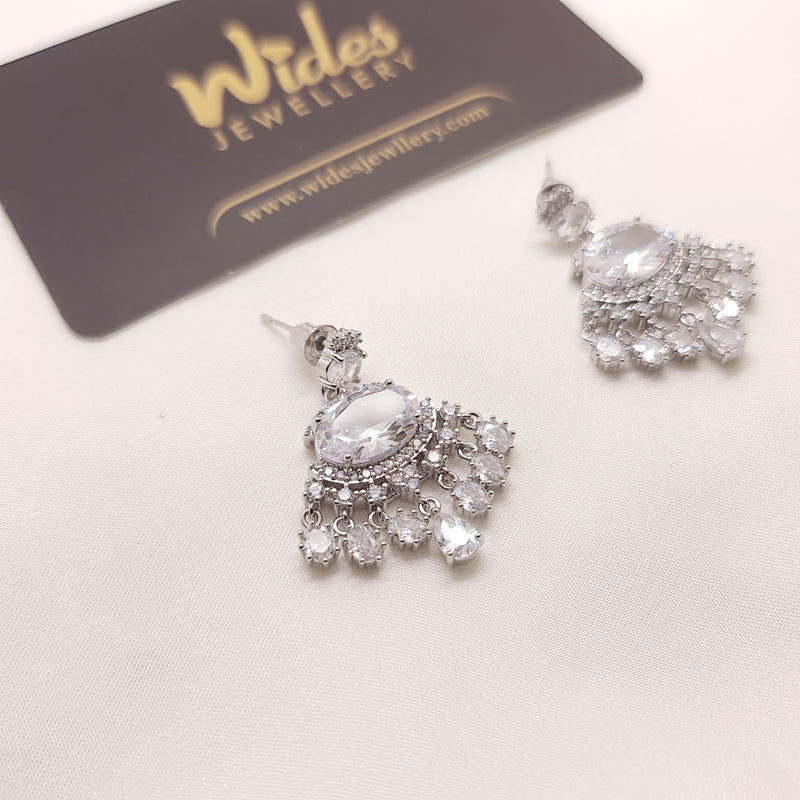 Crystal Cascade Earrings for Girls/Women