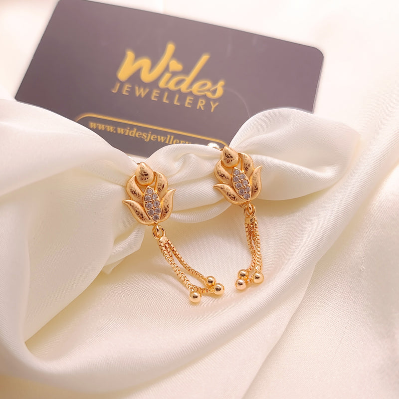 Lotus Tassels Earrings for Girls/Women