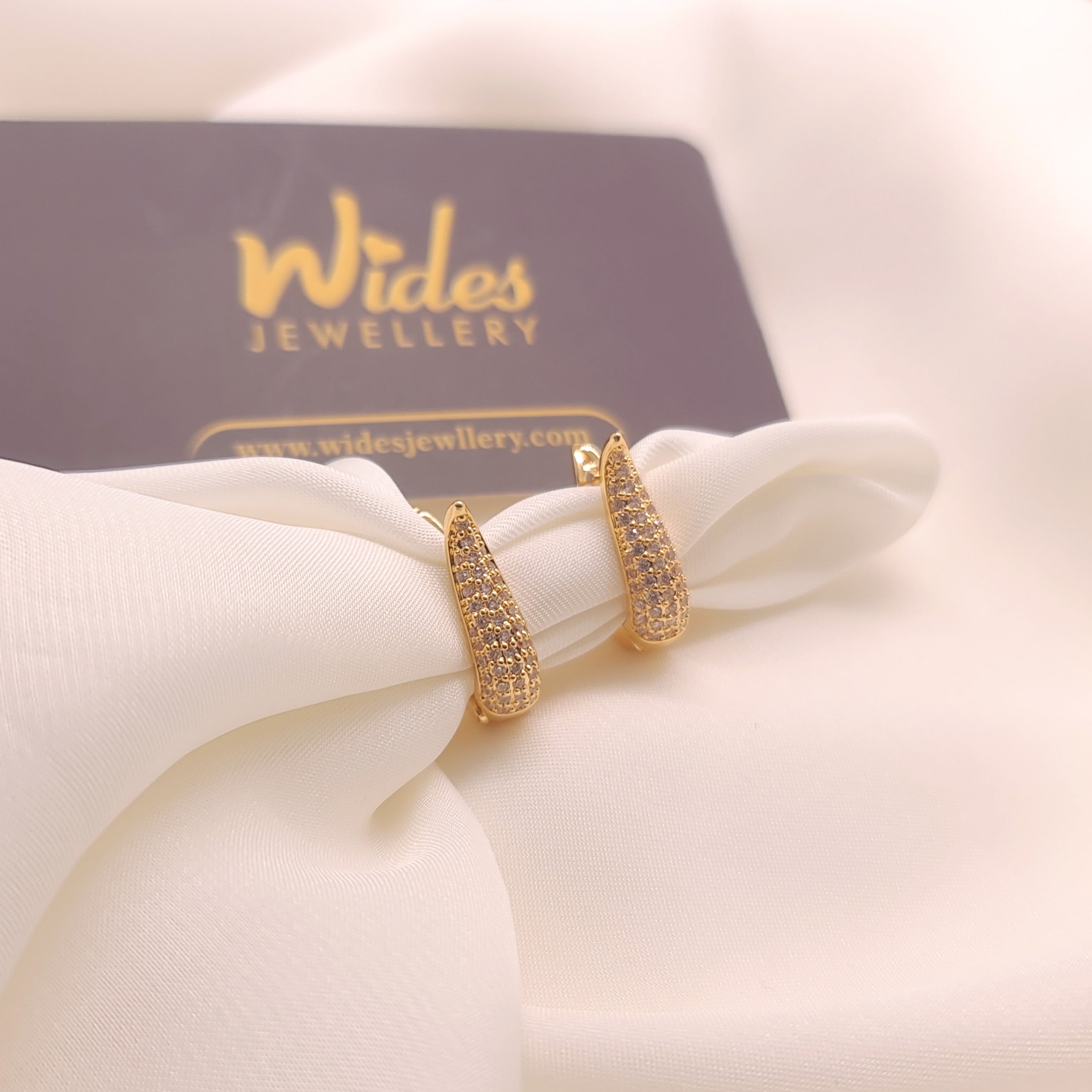 Cubic Zirconia Hoops/Earrings for Girls/Women
