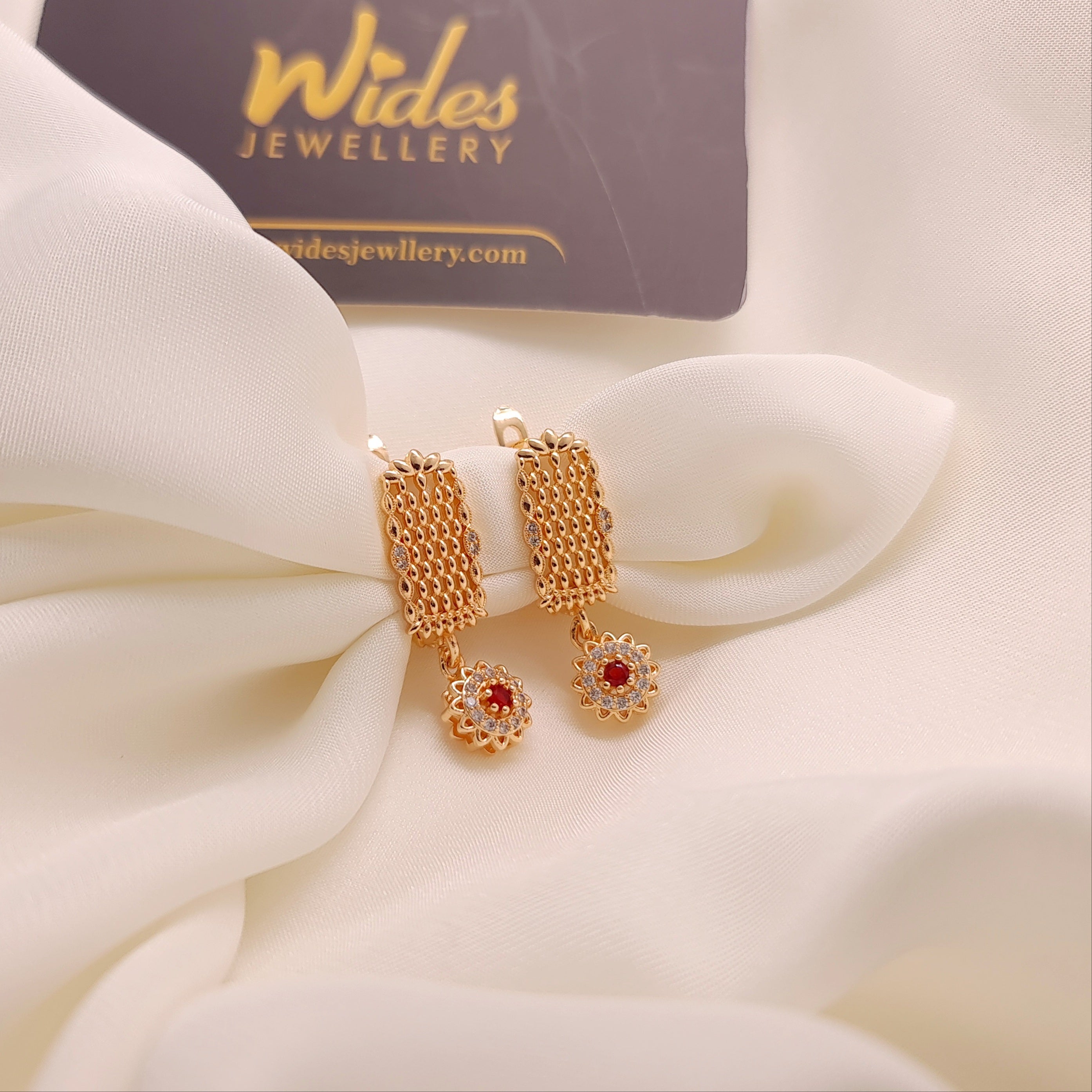 Mesh Bloom Earrings for Girls/Women