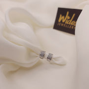 Multi Color Design Elegant Stone Golden Earrings For Kids