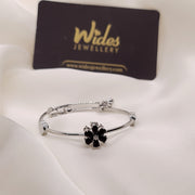 Floral Antique Silver Bracelet for Kids