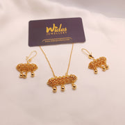Gold-Plated Pendant Set for Girls/Women