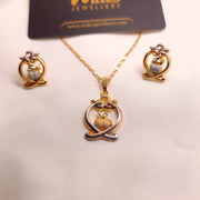 Entwined Heart Locket Set for Girls/Women