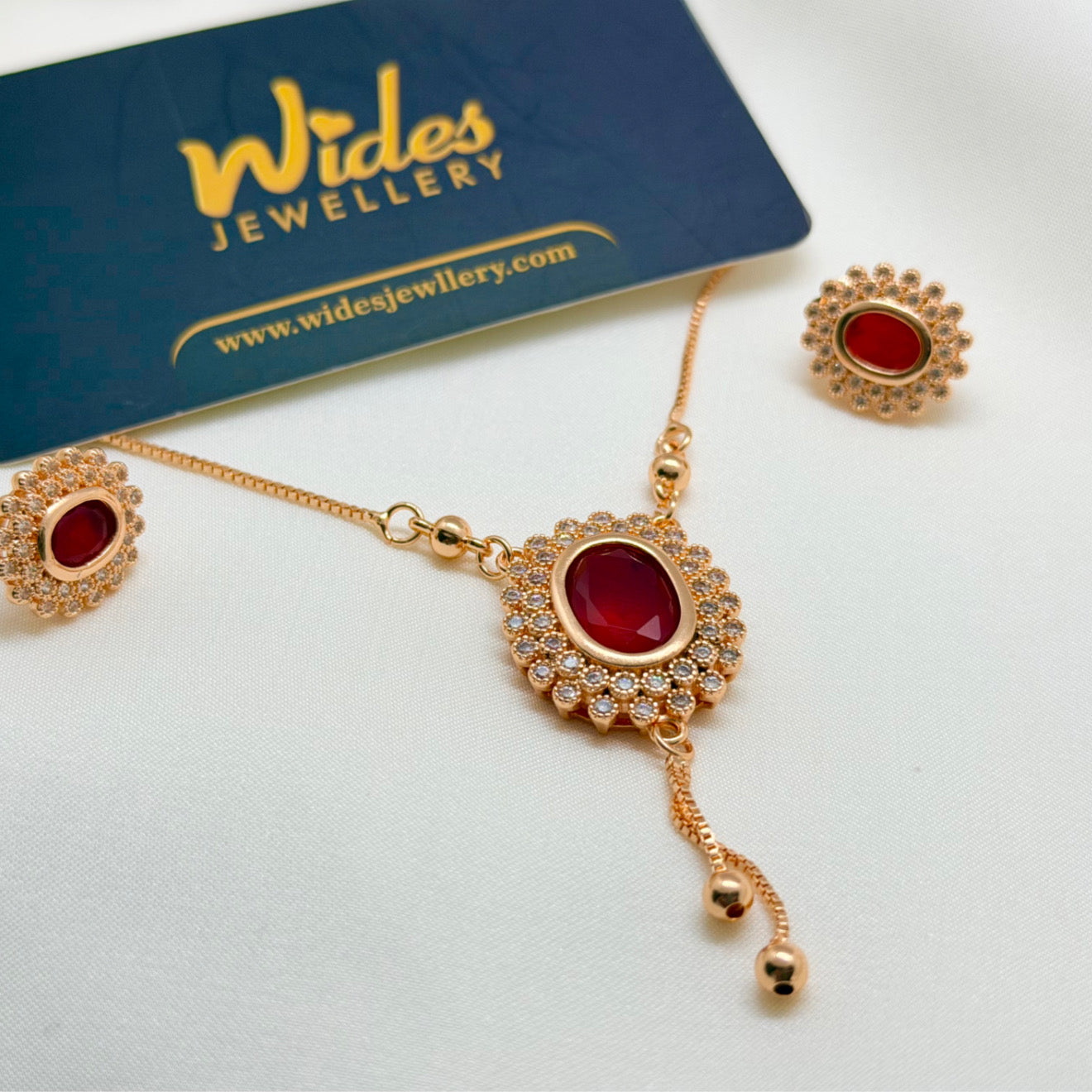 Royal Onyx Locket Set for Girls/Women