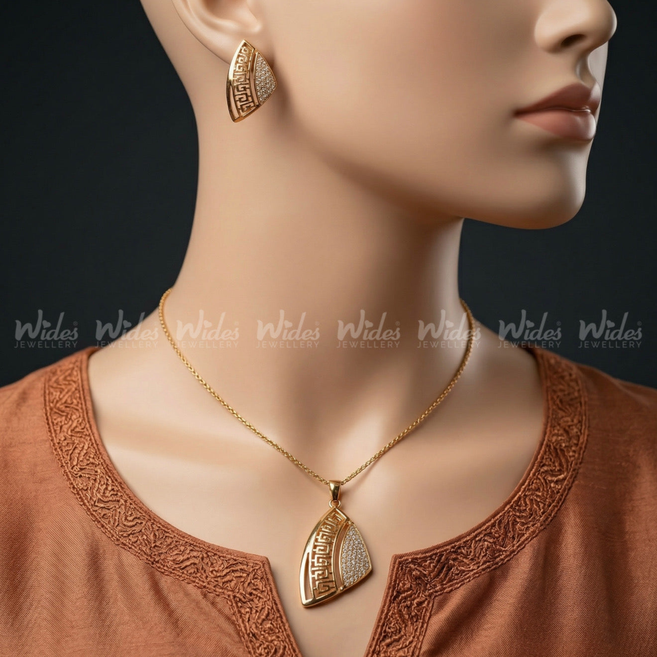 Infinite Glow Locket Set for Girls/Women