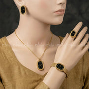 Fake Watch Design Combo Set for Girls/Women