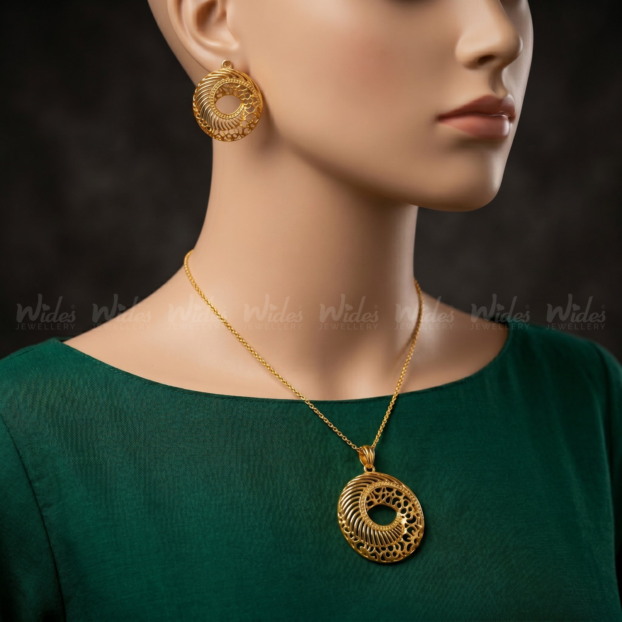 Whirlpool Locket Set for Girls/Women