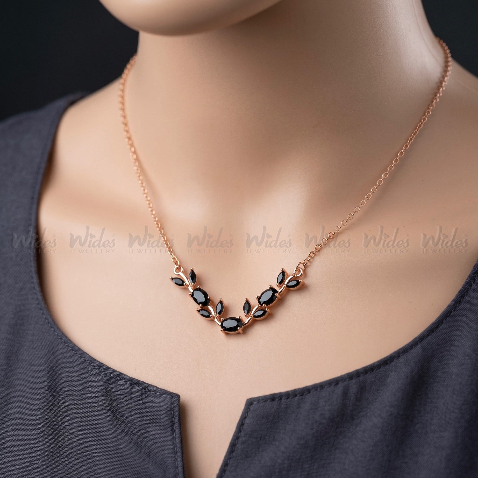 Gold-Plated Tulip Necklace for Girls/Women