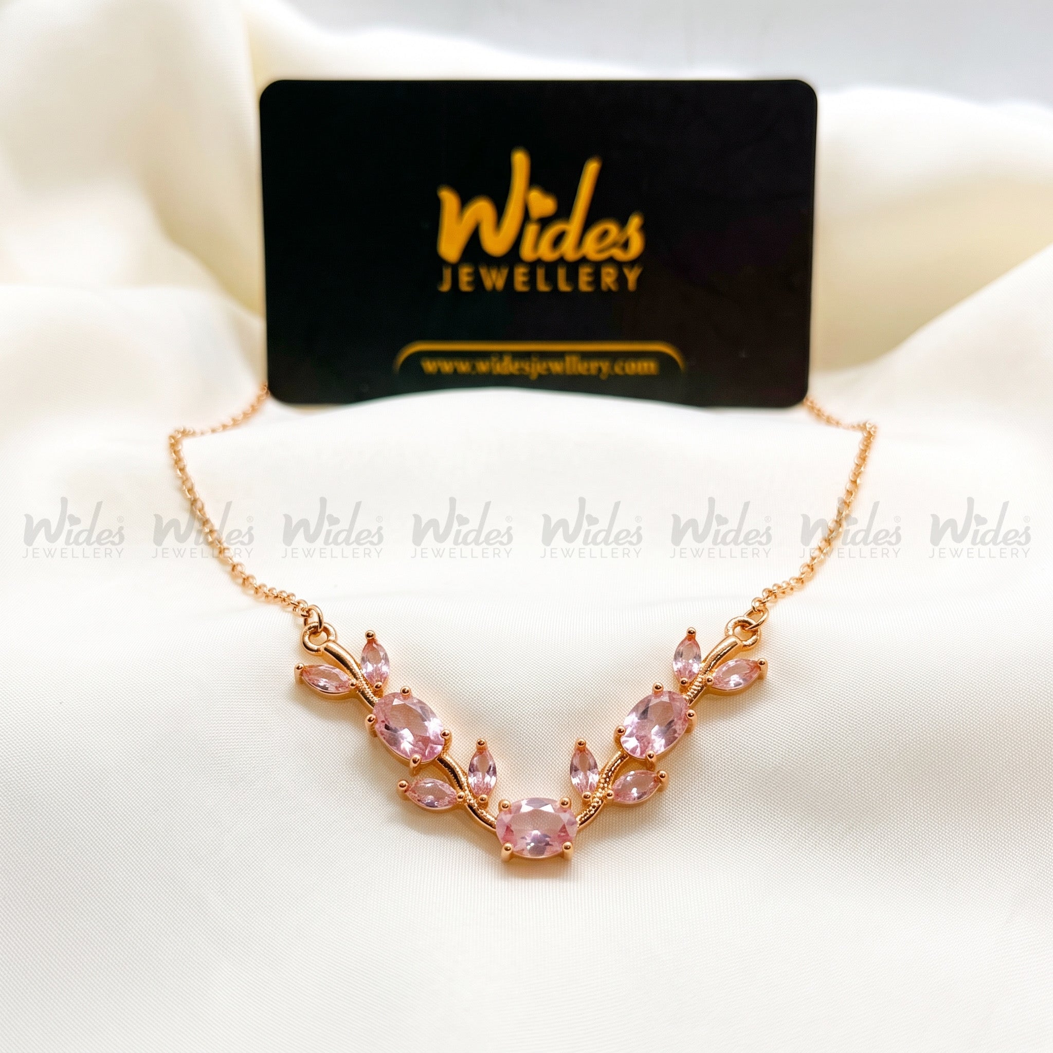 Gold-Plated Tulip Necklace for Girls/Women