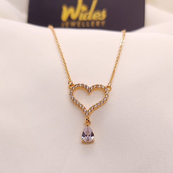 Luxurious Heart Chain Locket for Girls/Women