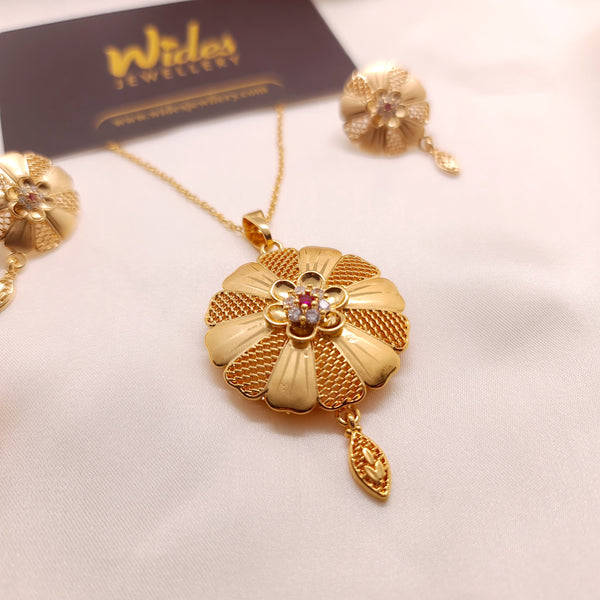 Majestic Gold-Plated Jewelry Set for Girls/Women