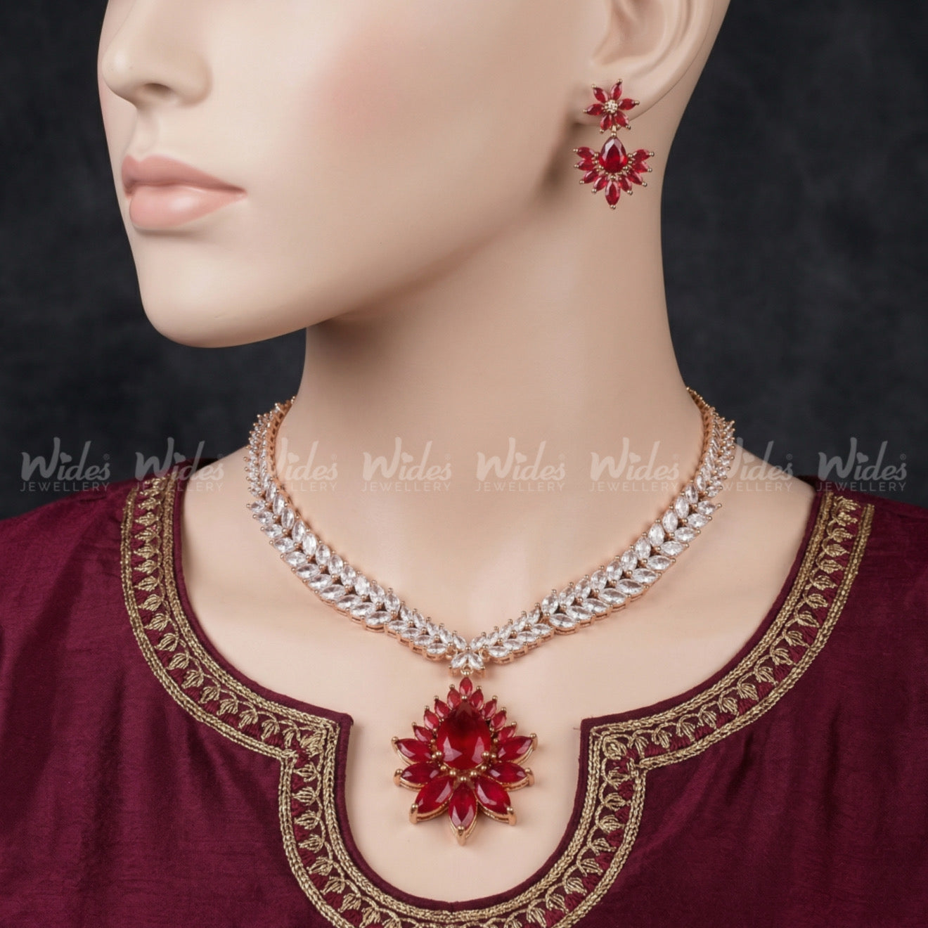 Majestic Glow Necklace Set for Girls/Women