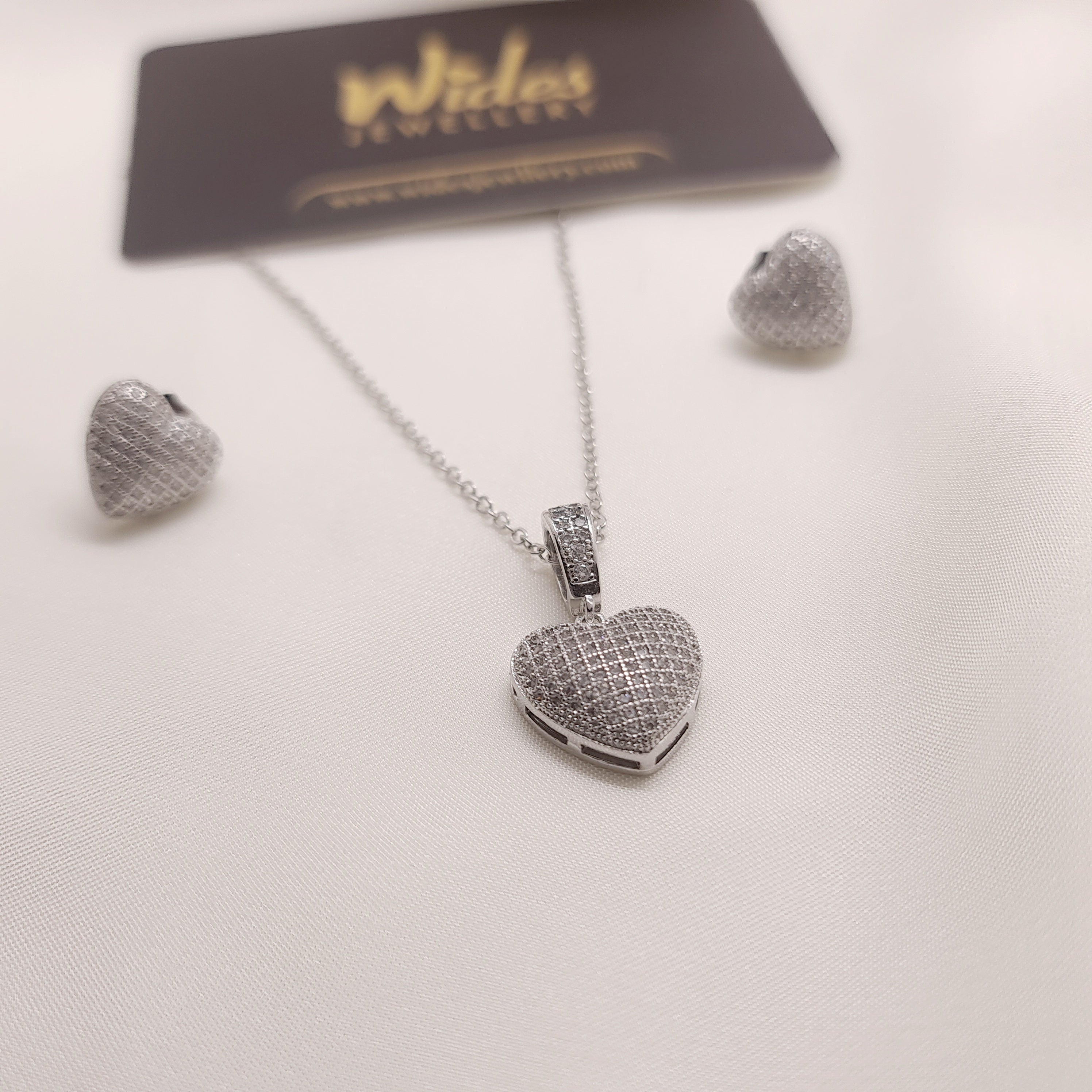 Filled Heart Locket Set for Girls/Women