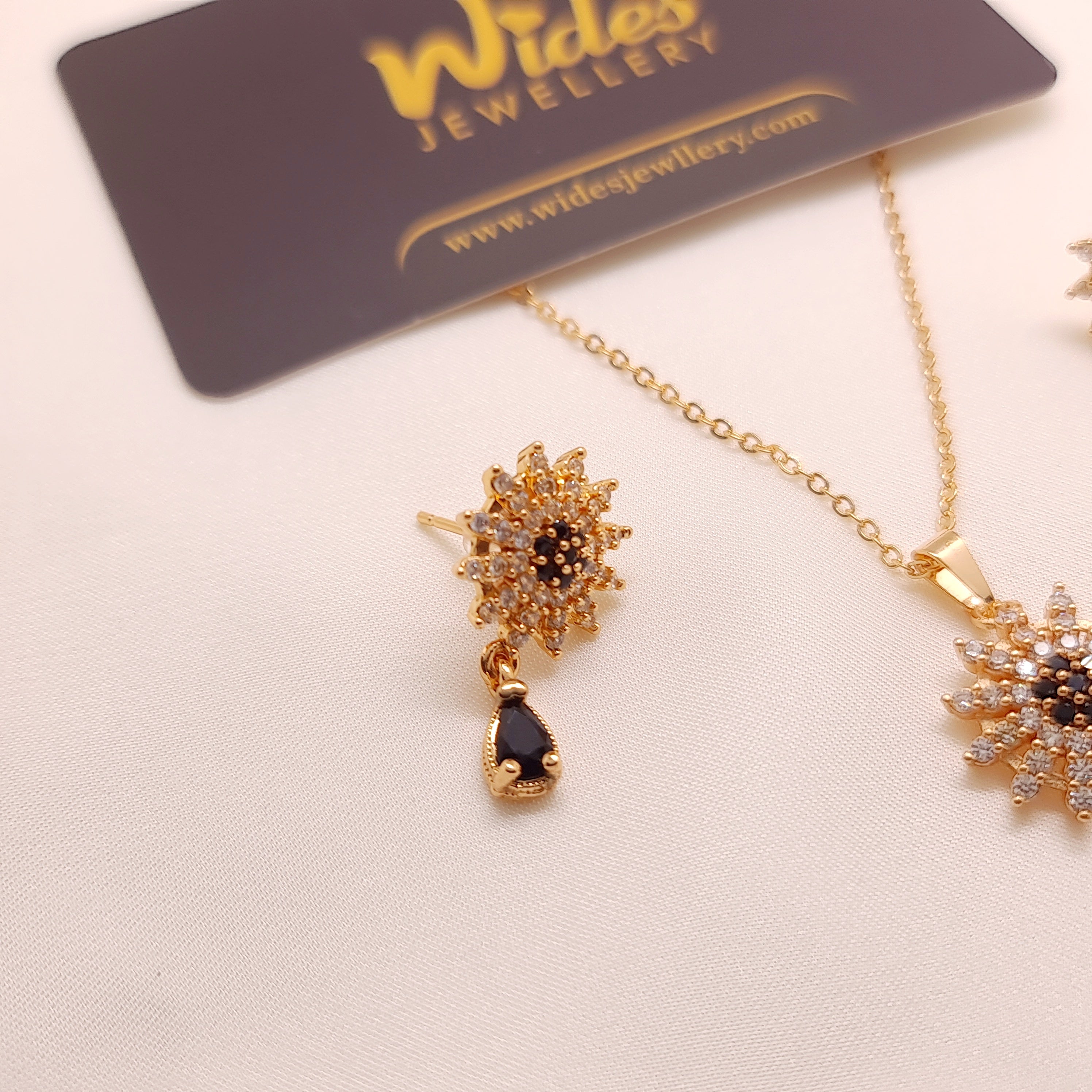 Sunflower Locket Set for Girls/Women
