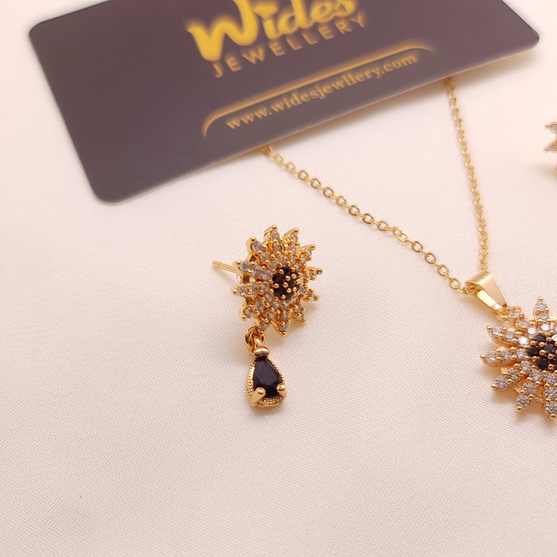 Sunflower Locket Set for Girls/Women