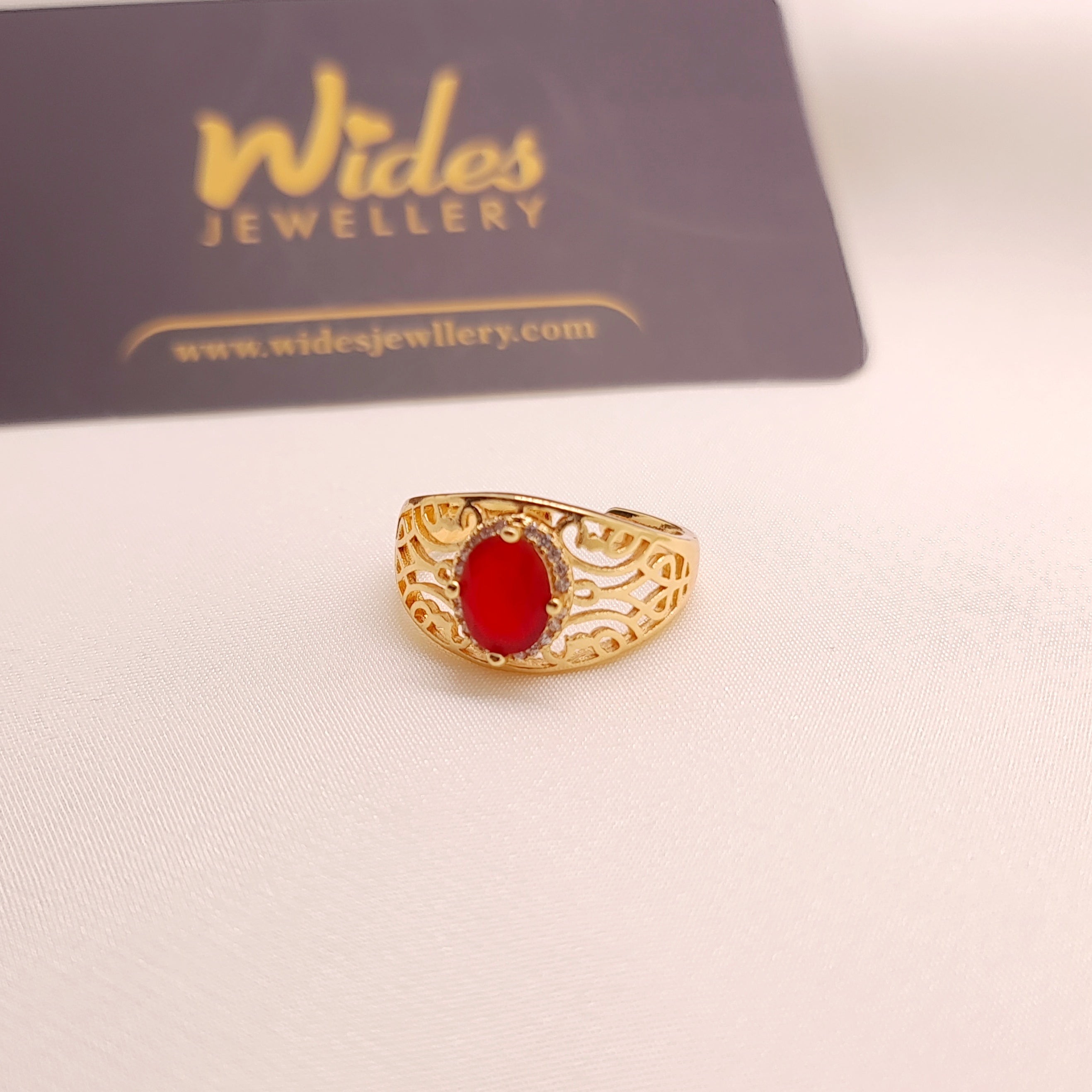 Solitaire Filigree Ring for Girls/Women