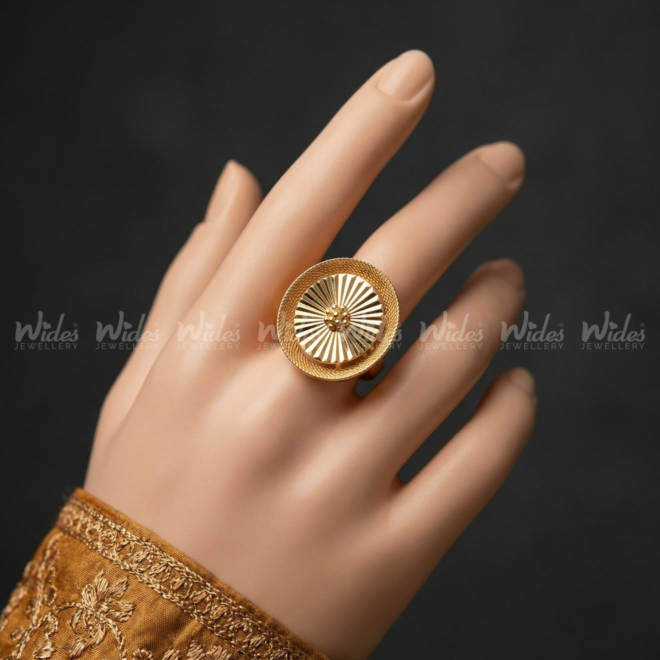 Solstice Disk Ring for Girls/Women
