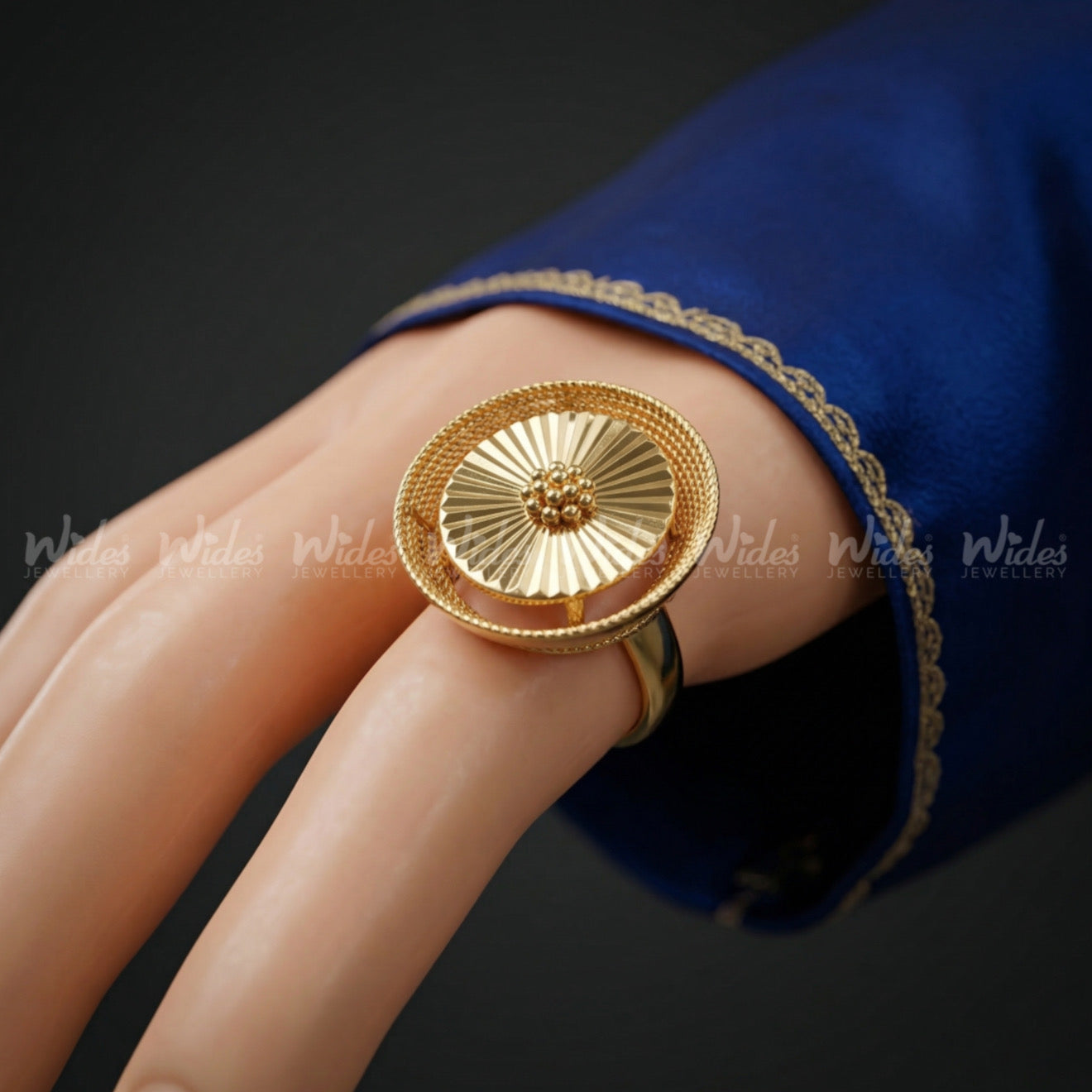 Solstice Disk Ring for Girls/Women
