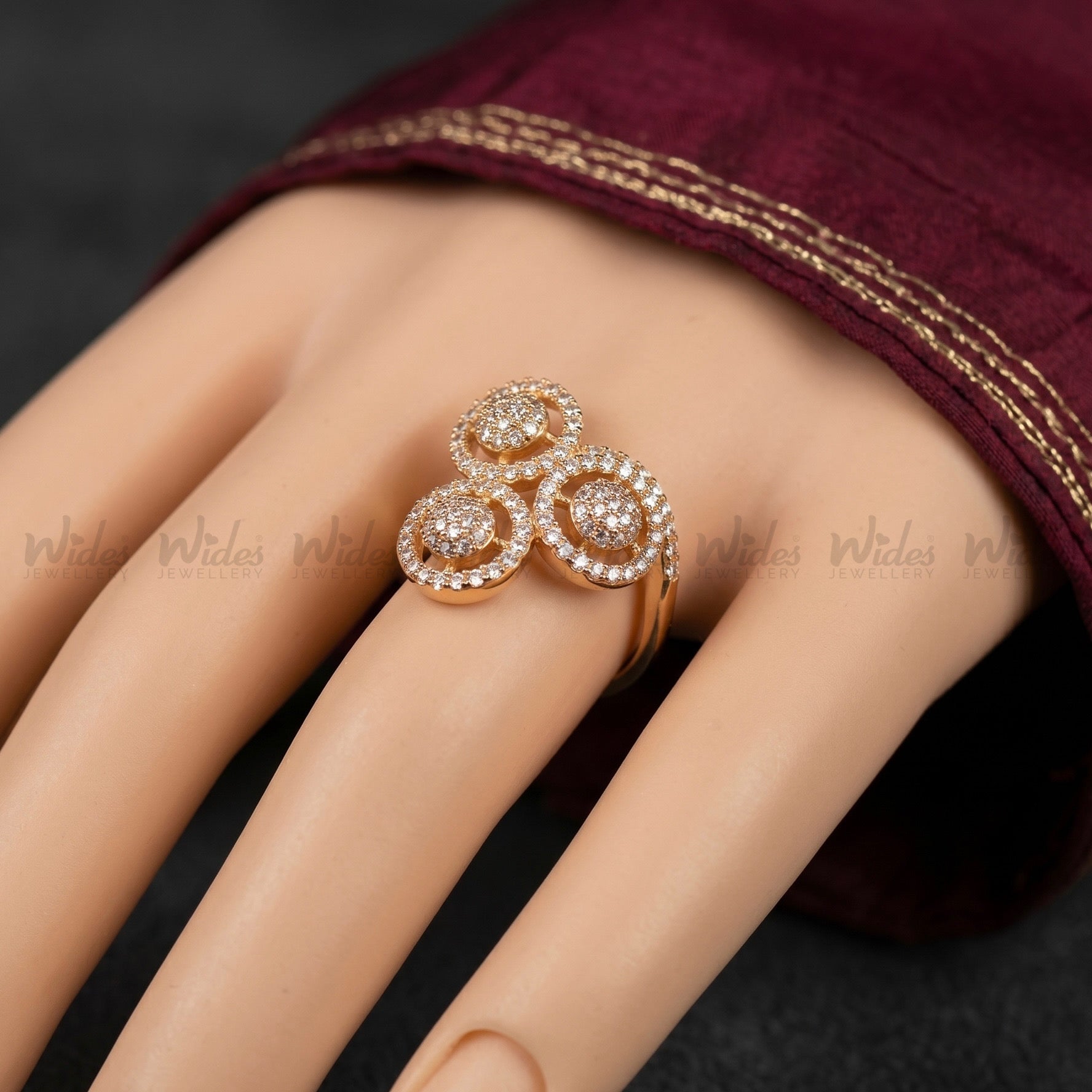 Trinity Halo Ring for Girls/Women