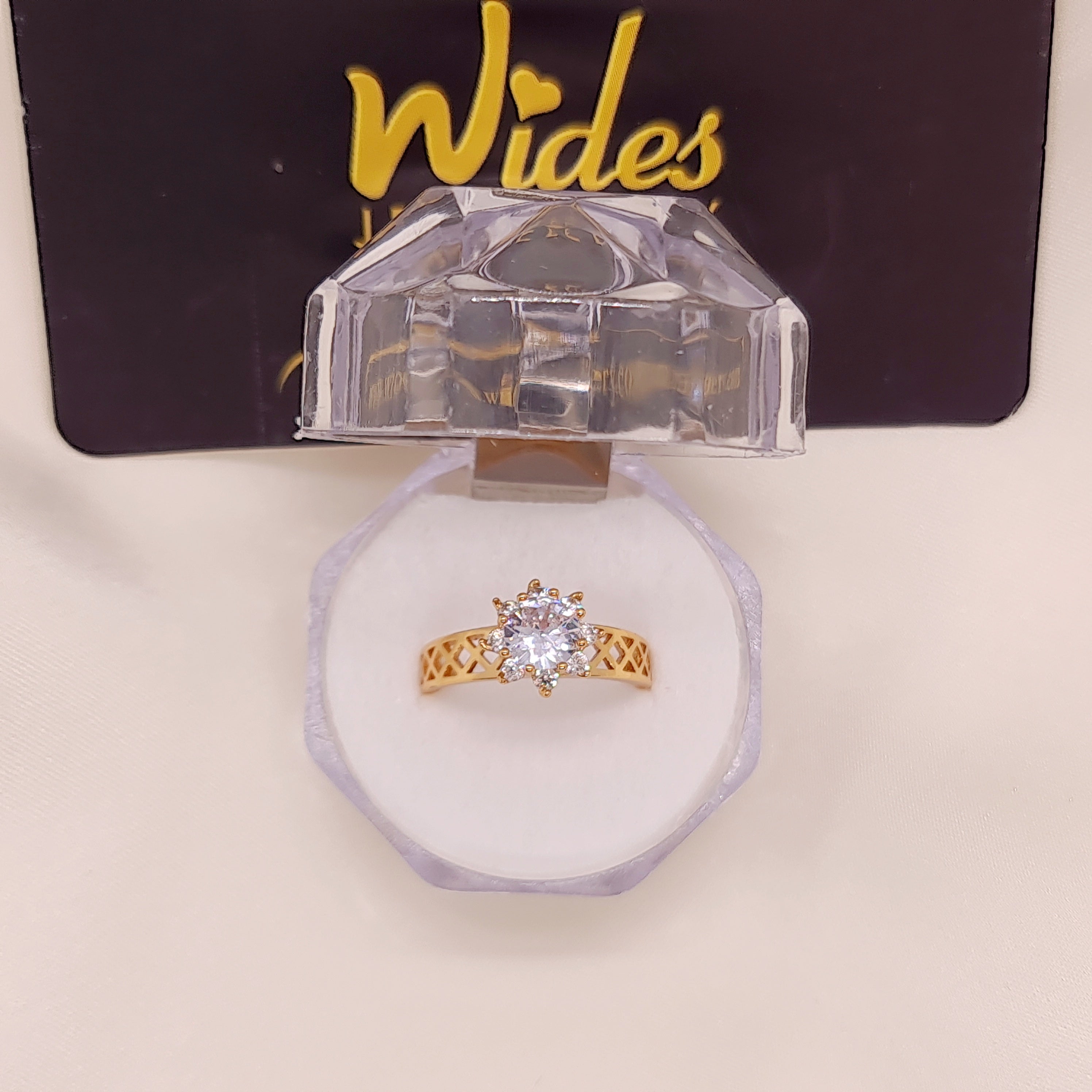 Luxury Unique Design Gold & SilverPlated Ring for Girls/Women