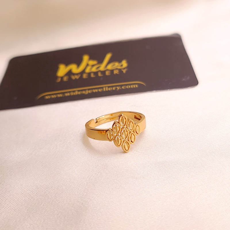 Elegant Gold-Plated Ring for Girls/Women