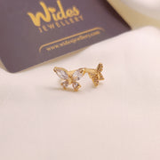 Golden Butterfly Charm Ring for Girls/Women