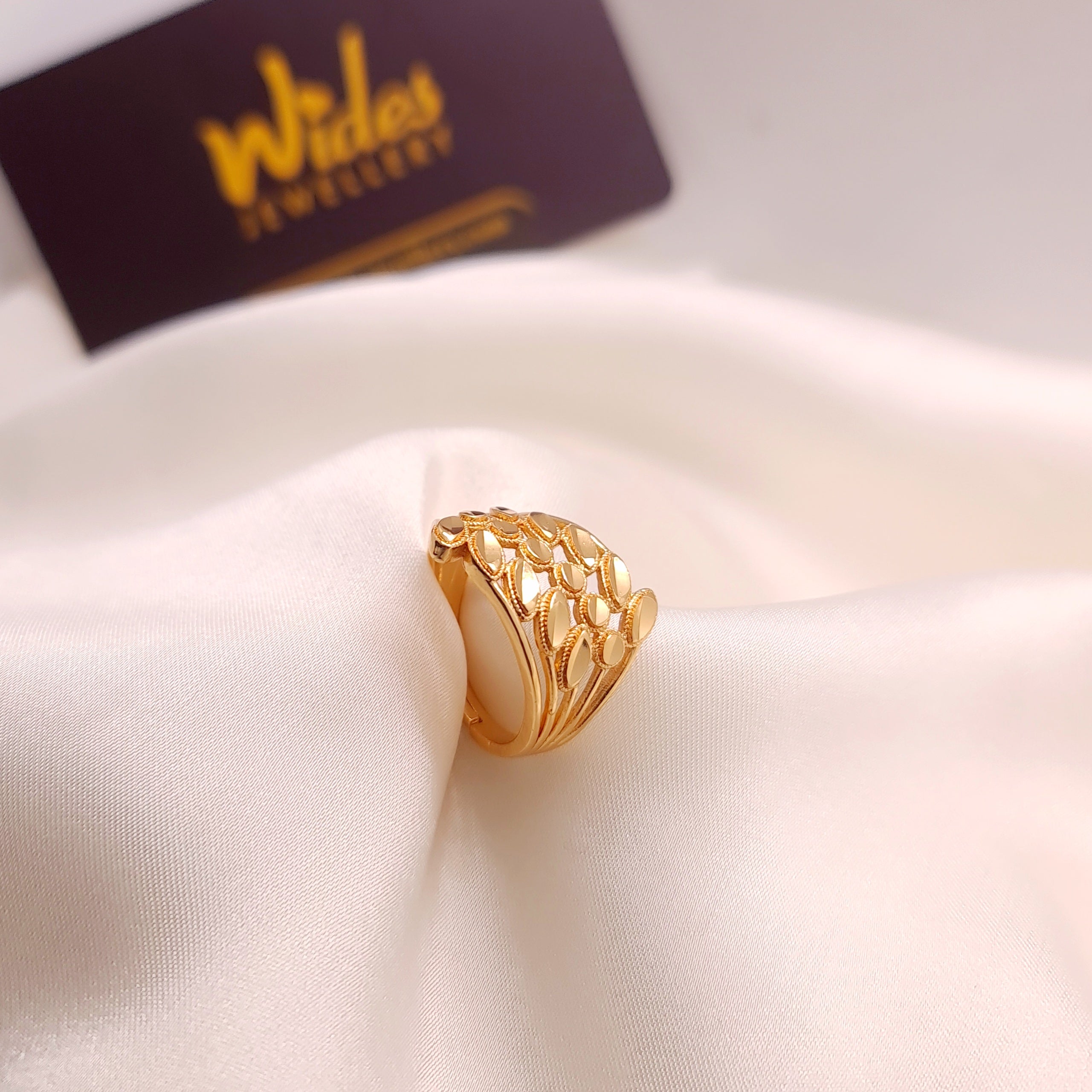 Cascading Petal Ring for Girls/Women