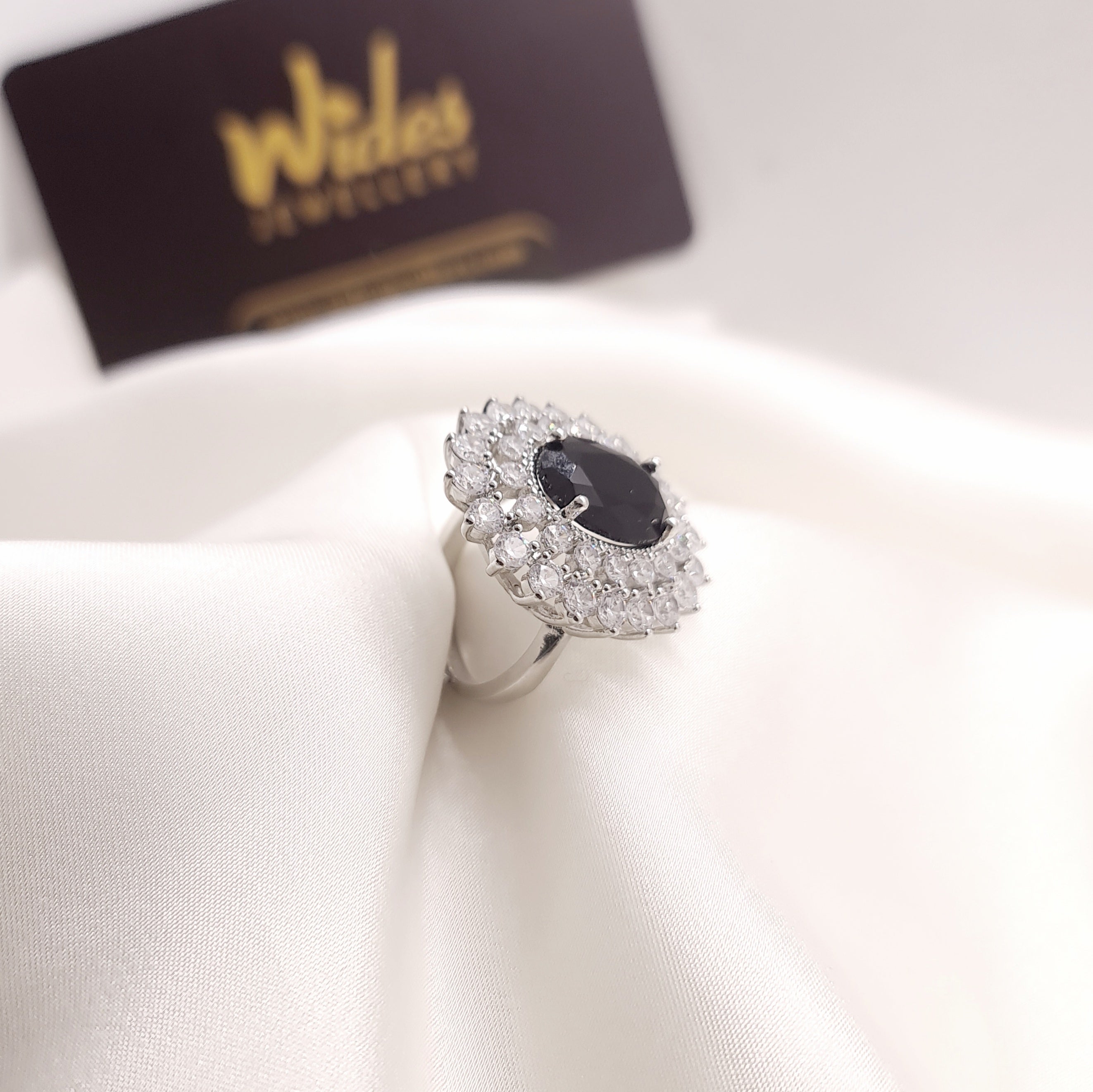Gemstone Burst Ring for Girls/Women