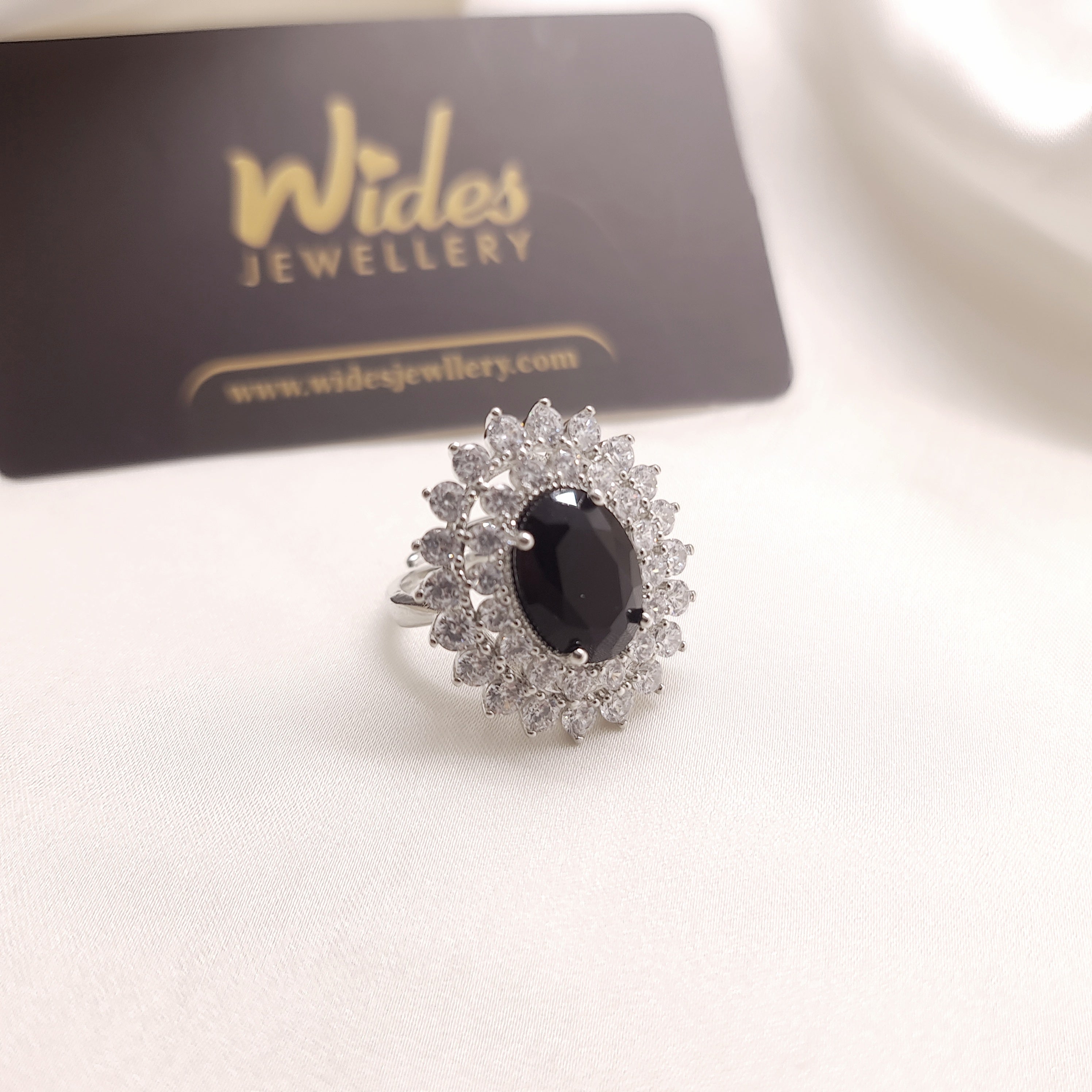 Gemstone Burst Ring for Girls/Women