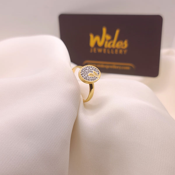 Glimmer Leaf Ring for Girls/Women