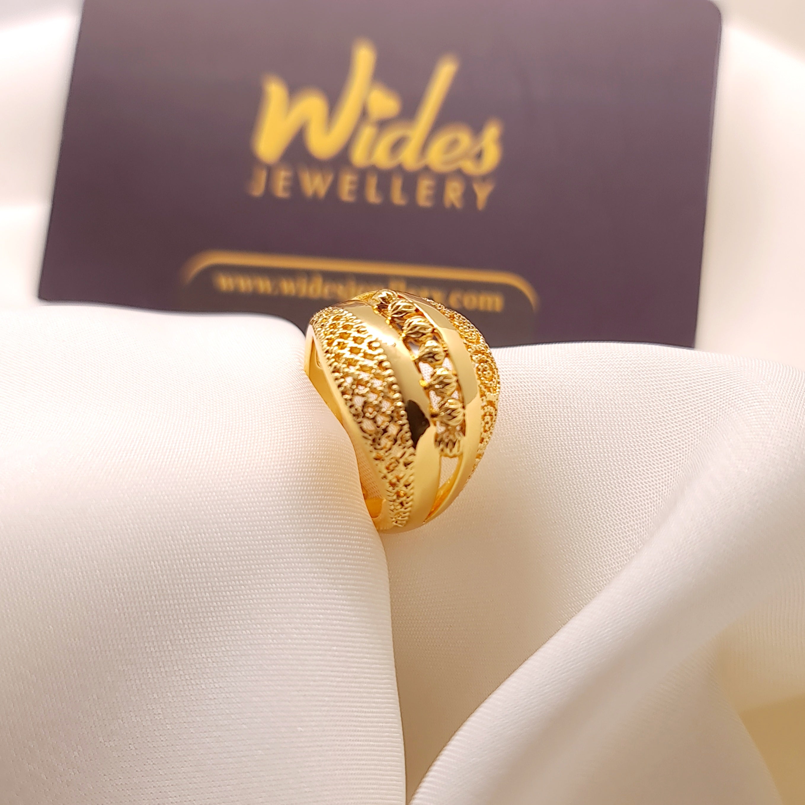Textured Dome Ring for Girls/Women