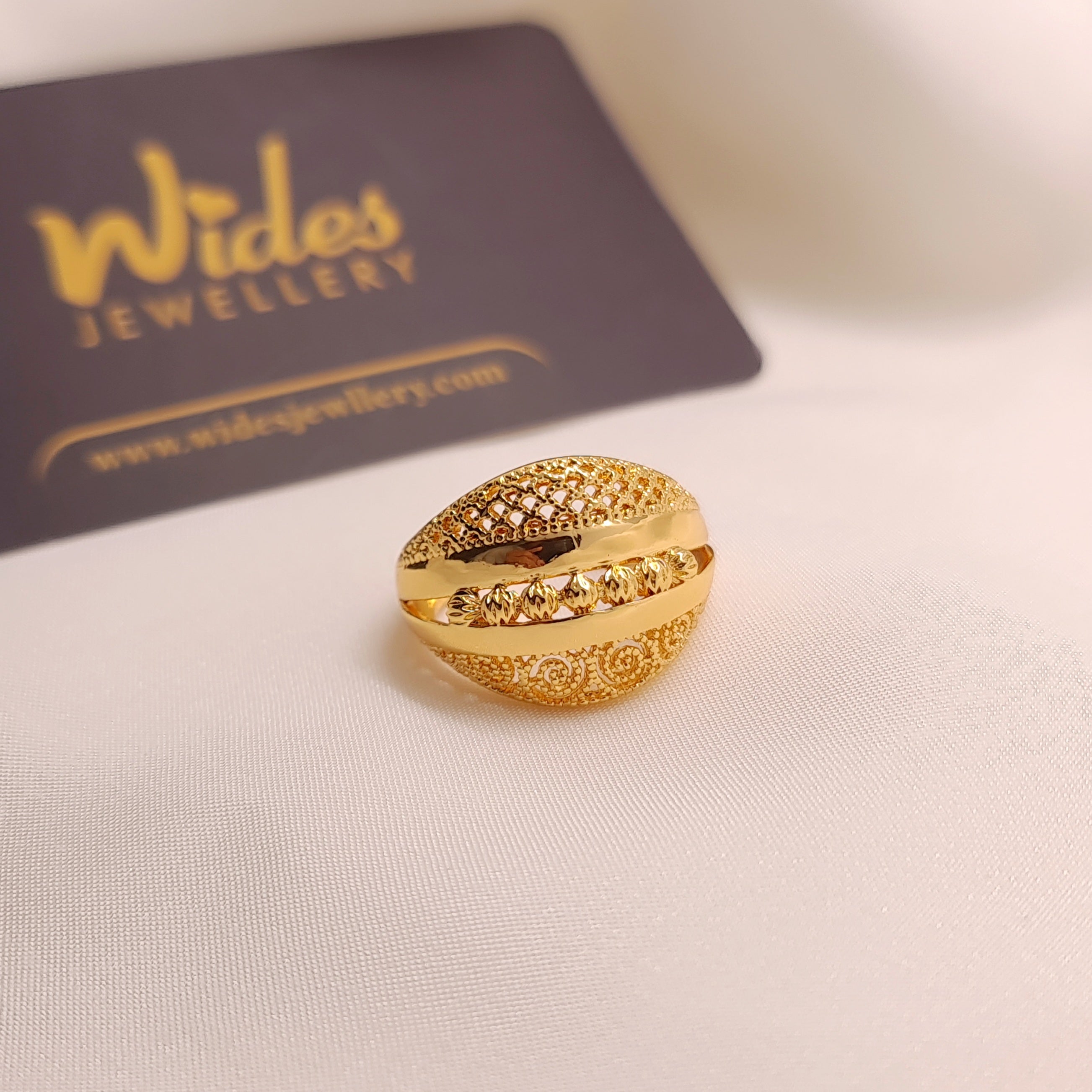 Textured Dome Ring for Girls/Women